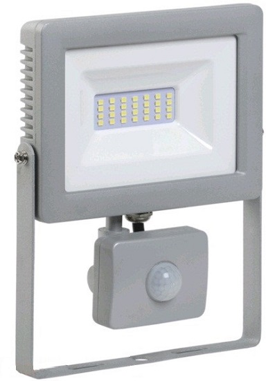 Прожектор светодиодный IEK LPDO702-20-K03 ДО-20w с ИК датчиком 6500К 1600Лм IP44 (СДО07-20Д)