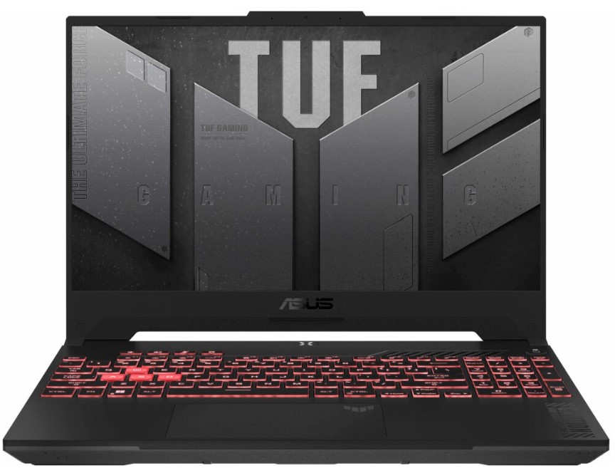 Ноутбук ASUS TUF Gaming F15 FX507VU-LP150 90NR0CJ7-M00B10 i7-13620H/16GB/512GB SSD/GeForce RTX 4050 6GB/15.6 FHD IPS/WiFi/BT/cam/noOS/mecha gray