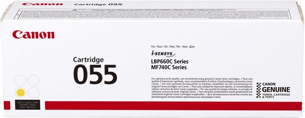 Картридж Canon 055 Y 3013C002 желтый 2.1K