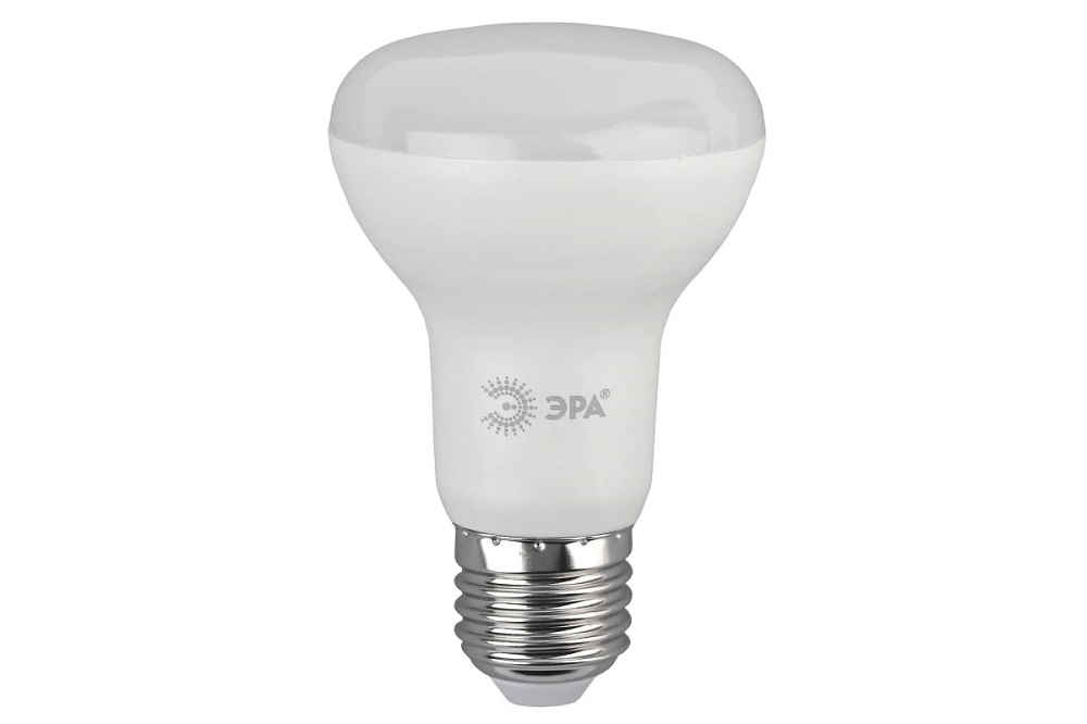 Лампа светодиодная ЭРА Б0048024 LED R63-8W-860-E27 (диод, рефлектор, 8Вт, холод, E27), (10/100/1500)