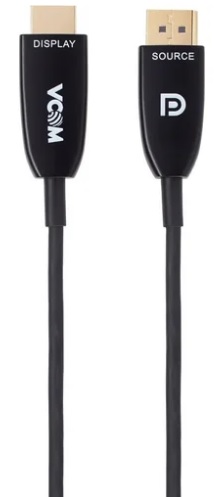 Кабель интерфейсный VCOM D3752B-15.0 активный оптический DP1.2v-->HDMI2.0v 15м