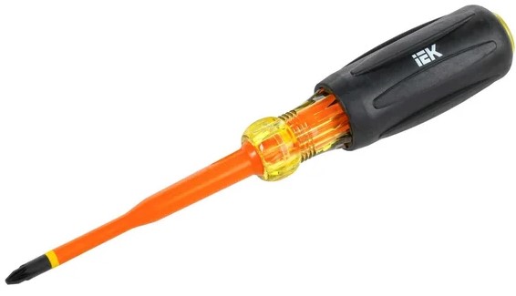 Отвертка диэлектрическая IEK ARMA2L 5 A2L5-SC31-T3-PZ-20-100 SLIM PZ2х100 Т3