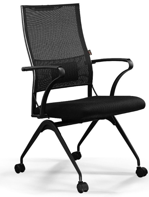 Кресло Metta Sit Air-180 B2-290K (F56.W01) Z509407717 на колесиках, сетка, 1шт. в комплекте черный/черный