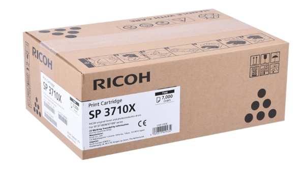 Картридж Ricoh SP 3710X (7K) 408285 SP3710DN/SP3710SFN