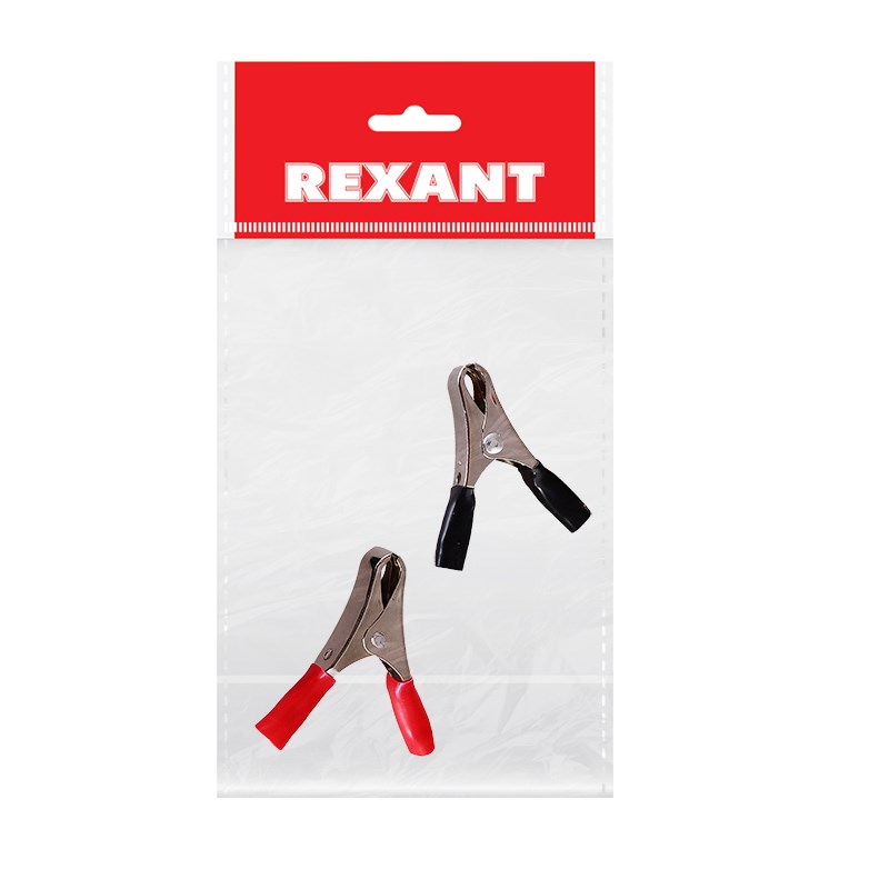 Зажим Rexant 16-0012 крокодил 10 А 50 мм