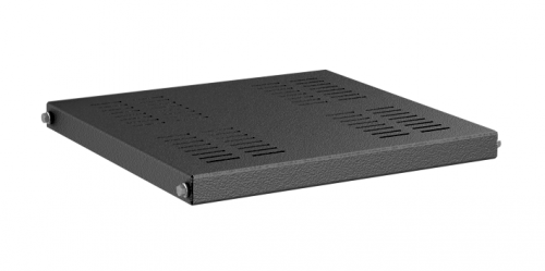 Полка стационарная DKC R5RFLIT80B L-профиль, для шкафа глубиной 800мм, RAL 9005, RAM telecom