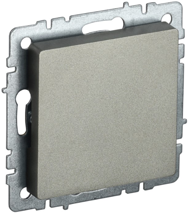 Заглушка с суппортом IEK BR-PL10-K37 BRITE МЗ10-БрШ Шампань