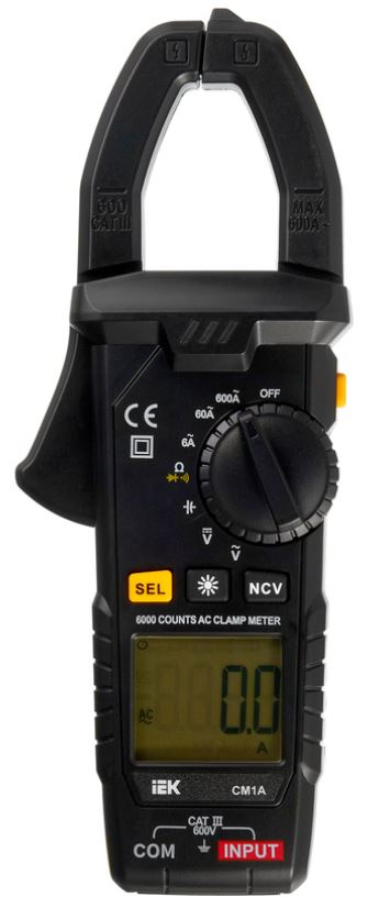 Клещи IEK ARMA2L 5 A2L5-CM11-01 токоизмерительные CM1A