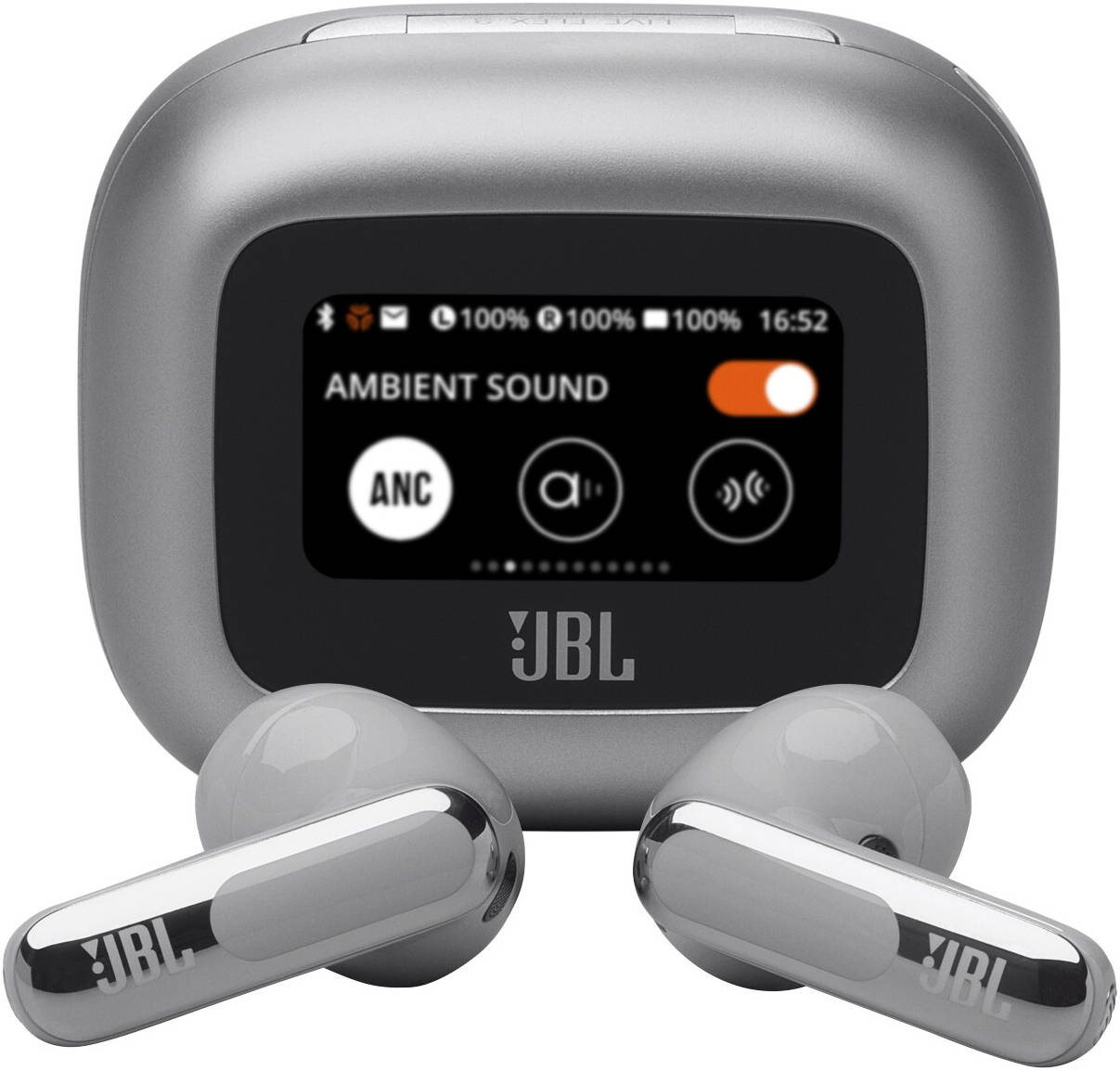 Наушники беспроводные JBL JBLLIVEFLEX3SIL серебро