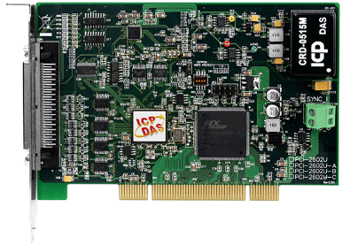 Плата ICP DAS PCI-2602U CR Universal PCI, 1 MS/s High-Speed, 16-channel Analog Input, 2-channel Analog Output and 32-channel DIO (RoHS)