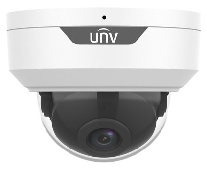 Видеокамера IP UNIVIEW IPC328LE-ADF28K-G купольная антивандальная, 1/2.7 8 Мп КМОП 20 к/с, ИК-подсветка до 30м., EasyStar 0.005 Лк F1.6, объектив 2.8