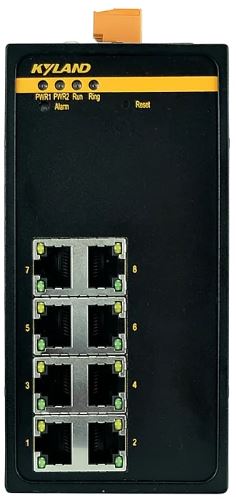 Коммутатор управляемый Kyland SICOM3000A 300071672 8 10/100Base-TX ports, RS232 RJ45, 100-240VAC/110-220VDC(85-264VAC/77-300VDC) single power supply,