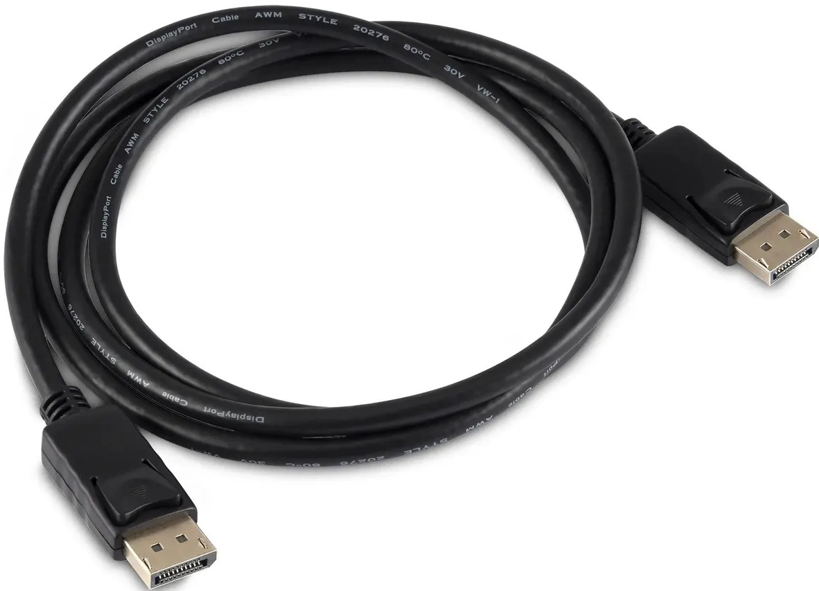 Кабель Buro BU-DP2.0-3M аудио-видео V2.0 DisplayPort (m)/DisplayPort (m) 3м. Черный (2057677)