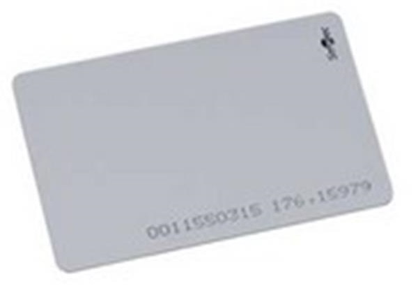 Карта Smartec ST-PC020MF Mifare стандартная 1K, ISO - для печати на принтере, 86х54х0.8мм