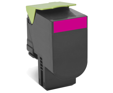 Картридж Lexmark 80C8HME с тонером высокой ёмкости для CX310/410/510, малиновый, Corporate (3K)