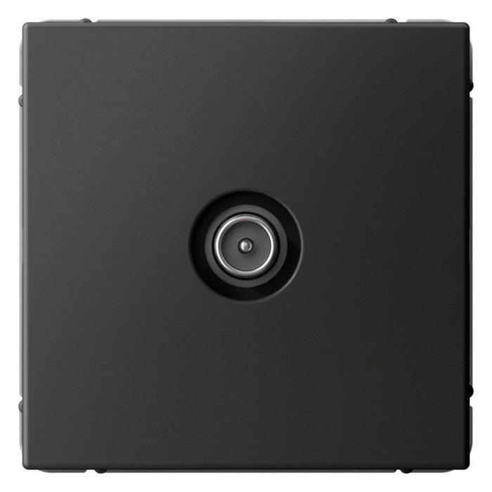 Розетка телевизионная оконечная Systeme Electric GAL001491 ArtGallery 1DB, механизм, Базальт
