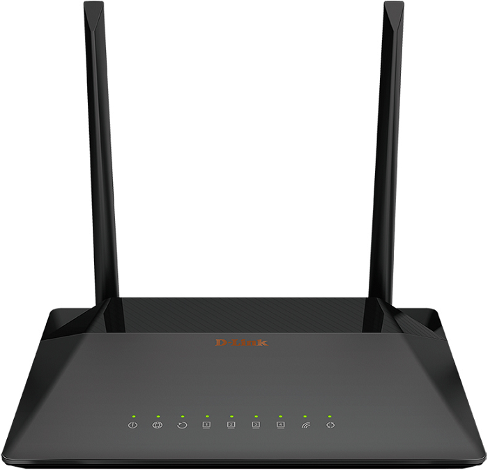Маршрутизатор D-link DSL-224/R1A VDSL2/ADSL2+ Annex A Wireless N300 Router, RJ-11 DSL port, 4*10/100Base-TX LAN ports, 802.11b/g/n compatible, 802.11n