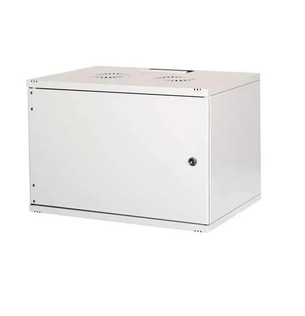 Шкаф настенный LANDE LN-SH12U5440-LG-F0-2 NetBOX SOHO, 12U 19, разборный, 540x400x595мм, дверь металл, цвет серый