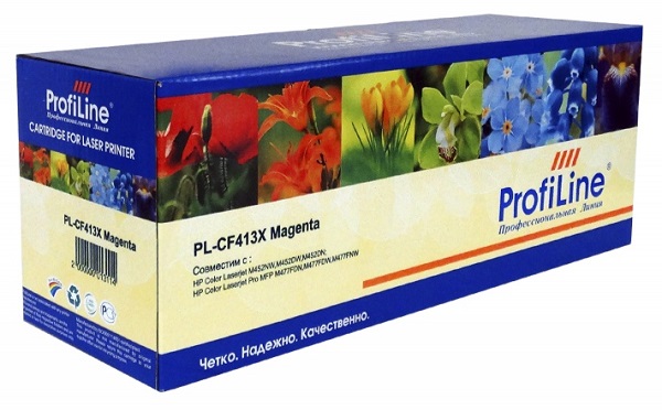 Картридж ProfiLine PL_CF413X/046H_M для HP Color LaserJet Pro CM377/CM377dw/CM452/CM452dn/CM452nw/CM477/CM477fdw/Canon LBP654Cx/LBP653Cdw magenta 5000