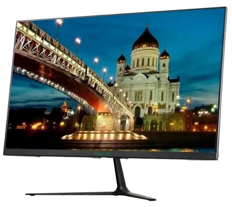 Монитор 23,8 Valday RE24AVB 1920x1080, 16:9, IPS, 250cd, 1000:1, 5ms, 178/178, VGA, HDMI, DP*2, 75Hz, Speakers, VESA, black