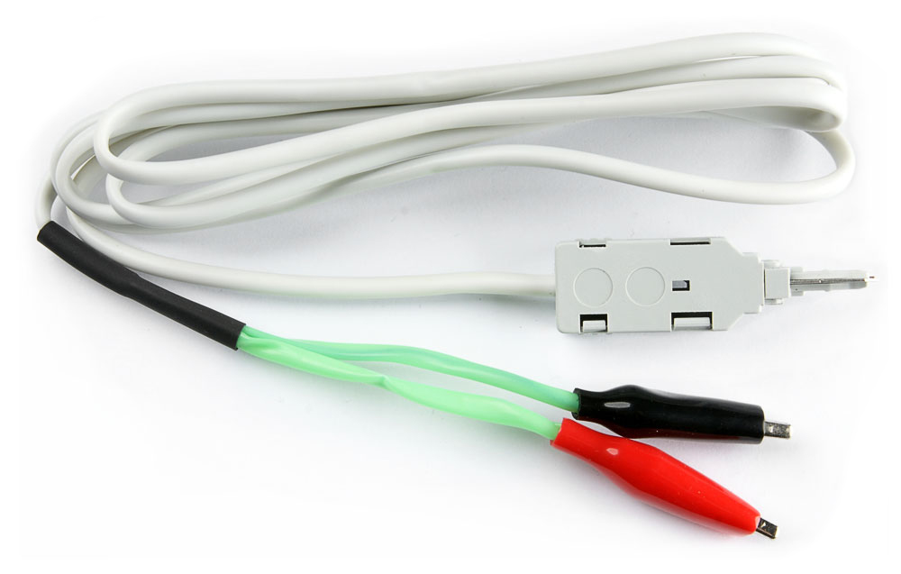 Шнур тестовый 2-х контактный Cabeus TC-2-pin-ST , зажимные контакты