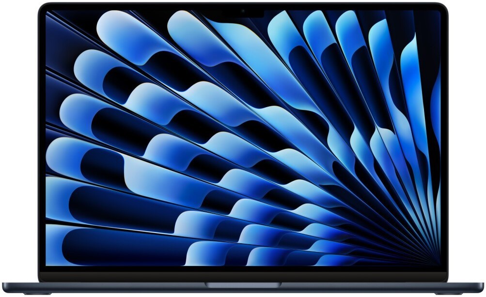 Индивидуальная сборка  Xcom-Shop Ноутбук 15 Apple MacBook Air MQKW3 M2 chip with 8-core CPU and 10-core GPU, 8GB, 256GB, русская клавиатура - Midnight