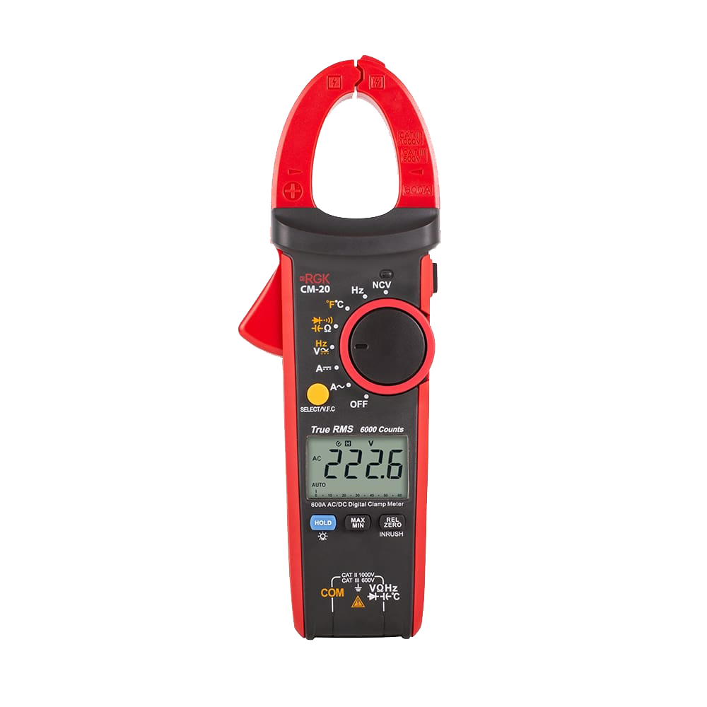 Токовые клещи RGK CM-20 с поверкой