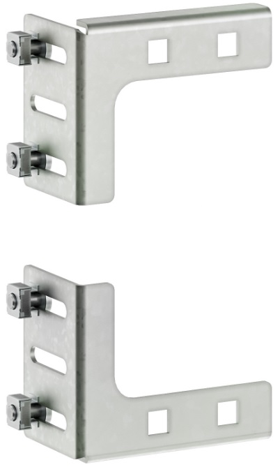 Кронштейн DKC R5MCRE06IT для крепления вертикальных органайзеров и PDU (угловой), RAM telecom
