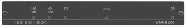 Усилитель-распределитель Kramer VM-8UX 10-80460090 1:8 HD-SDI 12G, поддержка 4K60 4:2:2 30 бит/пиксель