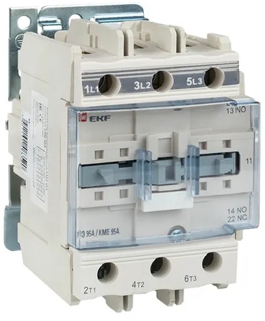 Контактор EKF ctr-s-95-220 КМЭ 95А 230В NO+NC