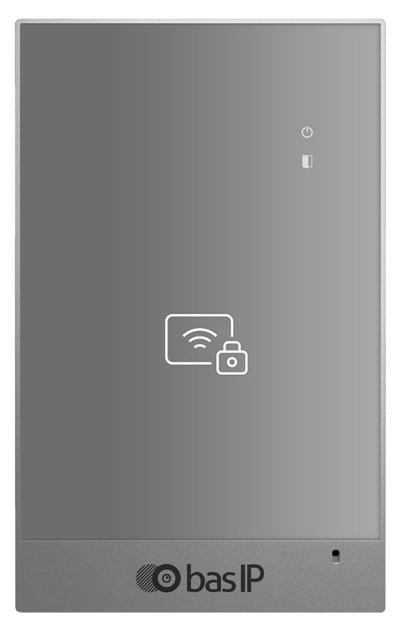  Считыватель BAS-IP CR-02BD SILVER внешний сетевой