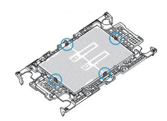 Крепление Supermicro SKT-1424L-001B-FXC CPU Carrier for 4thGen Intel Xeon Scalable Processors