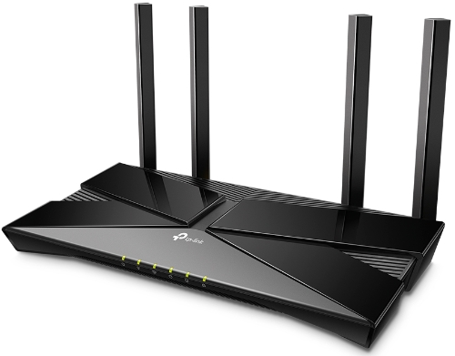 Роутер TP-LINK Archer AX53 AX3000, Wi-Fi 6, до 574 Мбит/с на 2,4 ГГц, до 2402 Мбит/с на 5 ГГц, 4 антенны, гигабитный порт WAN, 4 гигабитных порта LAN,