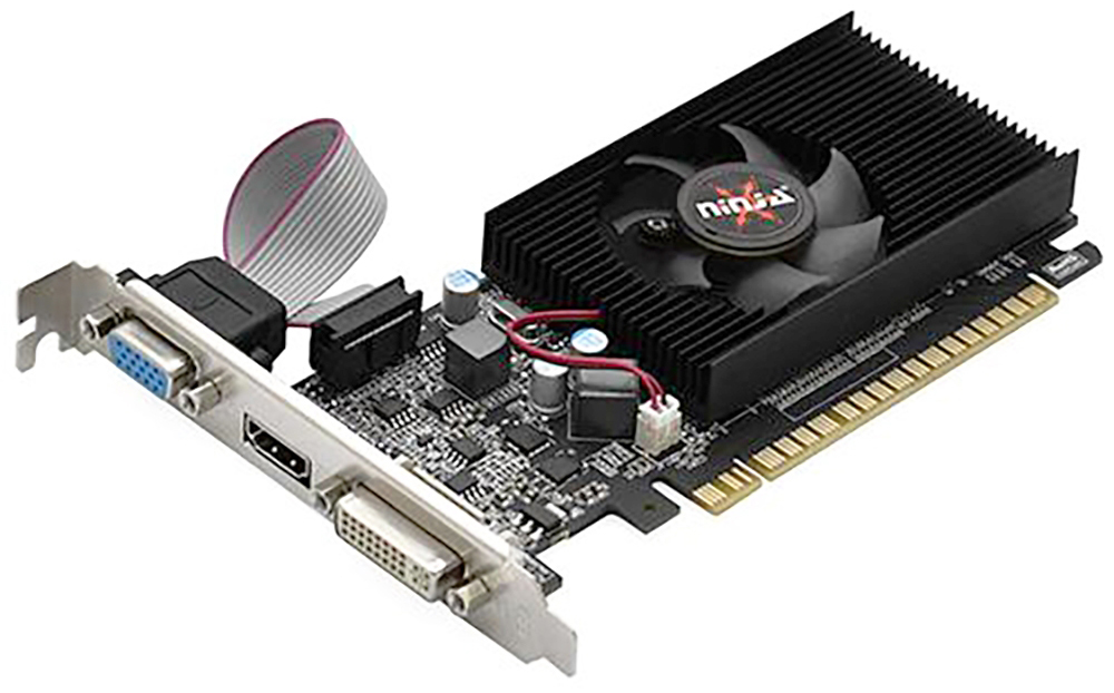 Видеокарты PCI-E Sinotex Видеокарта PCI-E Sinotex GeForce GT610 NK61NP023F 2GB GDDR3 64bit 40nm 810/1333MHz D-Sub/DVI-D/HDMI RTL