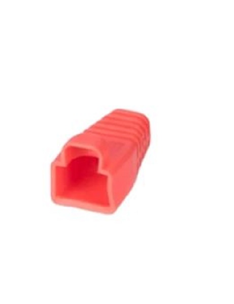 Колпачок на коннектор Cabcoil ISOL-RD (изолятор) RJ-45 под витую пару, PVC, цвет красный