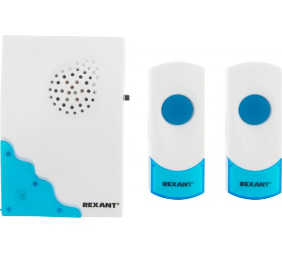 Звонок Rexant 73-0040 беспроводной дверной с двумя кнопками вызова IP 44 RX-4