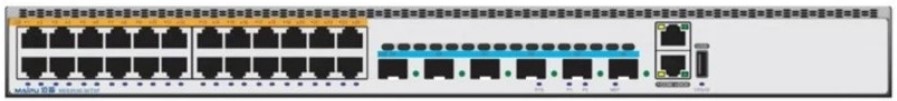 Коммутатор Maipu NSS3530-30TXF V1 Version: 24*100/1000M Base-T interfaces, 6*1/10G SFP+ interfaces, Dual Power Supply Slots