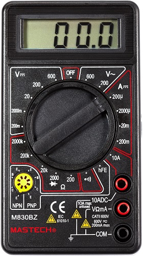  Мультиметр Mastech 13-2002 Портативный M830BZ