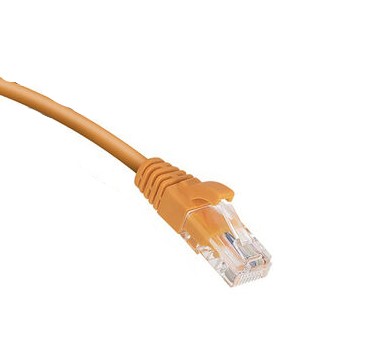 Кабель патч-корд U/UTP 6 кат. 3м Cabeus PC-UTP-RJ45-Cat.6-3m-OR-LSZH 2xRJ45/8p8c, неэкранированный, оранжевый, LSZH, 3м