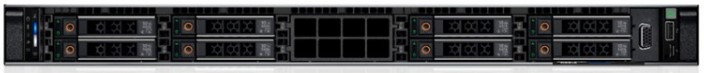 Шасси Dell PowerEdge R6615 серверное 8SFF NVMe Direct/ EPYC 9654/ noMemory/ noDrives/ RC8 3xLP/ 2xGE LOM/ IDRAC9 ENT/ 2x1400W/ TPM 2.0/LCD Bezel/Rails
