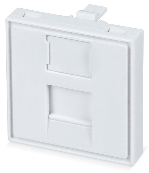 Вставка Cabeus FP-45-1M 45x45 (Mosaic) для 1 модуля формата Keystone Jack