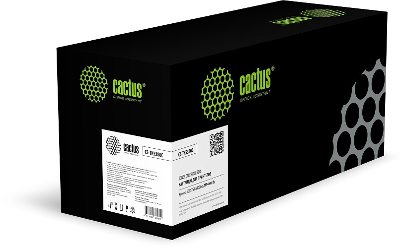 Картридж Cactus CS-TK5380C лазерный TK-5380C голубой (10000стр.) для Kyocera ECOSYS PA4000cx/MA4000c