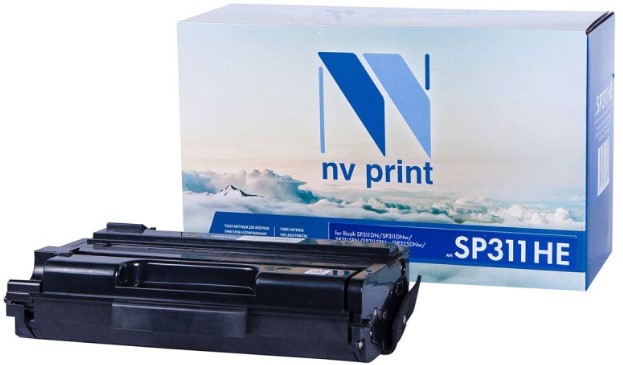Принт-картридж Ricoh Print Cartridge SP 311HE 407246 черный для SP311DN/SP311DNw/SP311SFN/ SP311SFNw/SP325DNw/SP325SNw/SP325SFNw емкость - 3 500 отпеч