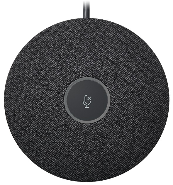   Xcom-Shop Микрофон Logitech 989-000430 выносной проводной 1 шт. для системы Logitech Rally