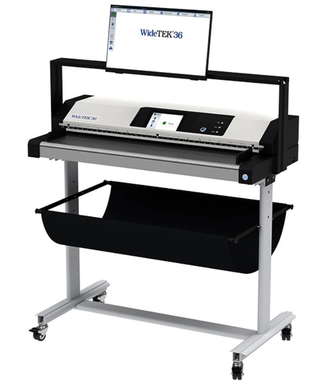 Сканер широкоформатный WideTEK WT36-600-MFP CCD, полный комплект с встроенным контроллером, напольной стойкой, внешним 21,5 сенсорным экраном управле