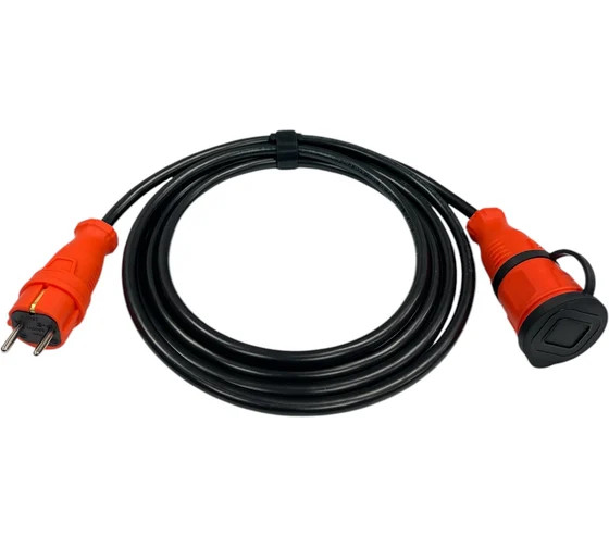 Удлинитель силовой iTOK i-CONNECT-COLOR-SU-KG-210-1-44-20-ORANGE тип SU серии iCONNECT COLOR без земли КГтп-ХЛ 2х1 мм 1 гнездо IP44 ГОСТ цвет оранжевы