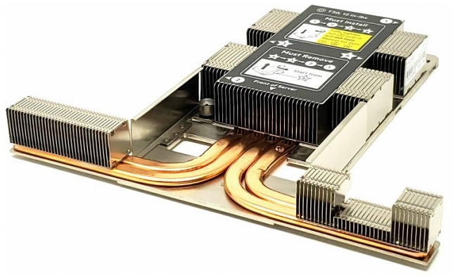   Xcom-Shop Радиатор HPE 872453-001 High Performance 1U Heat Sink for DL360/560 Gen10