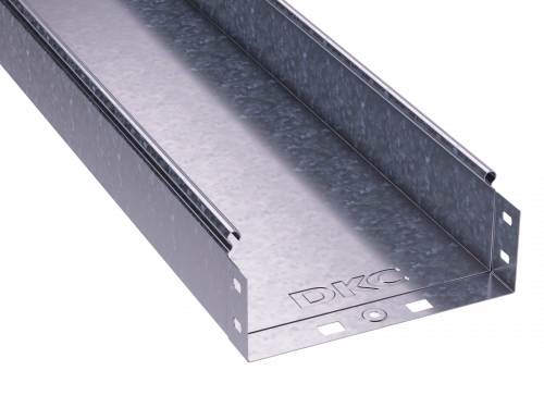 Лоток листовой неперфорированный DKC 35058 (ШxВxД) 600x80x2000 мм, толщ. 1 мм, сталь, оцинкованная по методу Сендзимира, S5 Combitech (уп/2 шт)