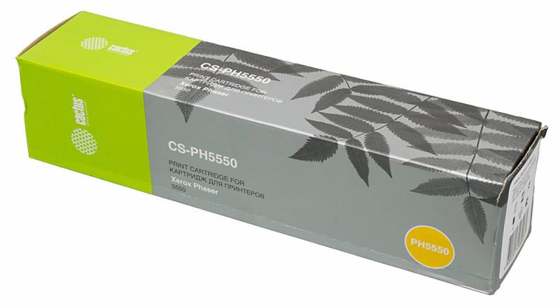 Картридж Cactus CS-PH5550 106R01294 черный для Xerox Phaser 5550 (35000стр.)