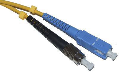 Патч-корд волоконно-оптический Vimcom FC-SC Simplex 15m 9/125